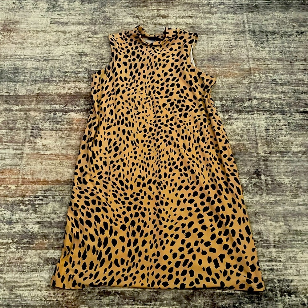 Sleeveless collared dress